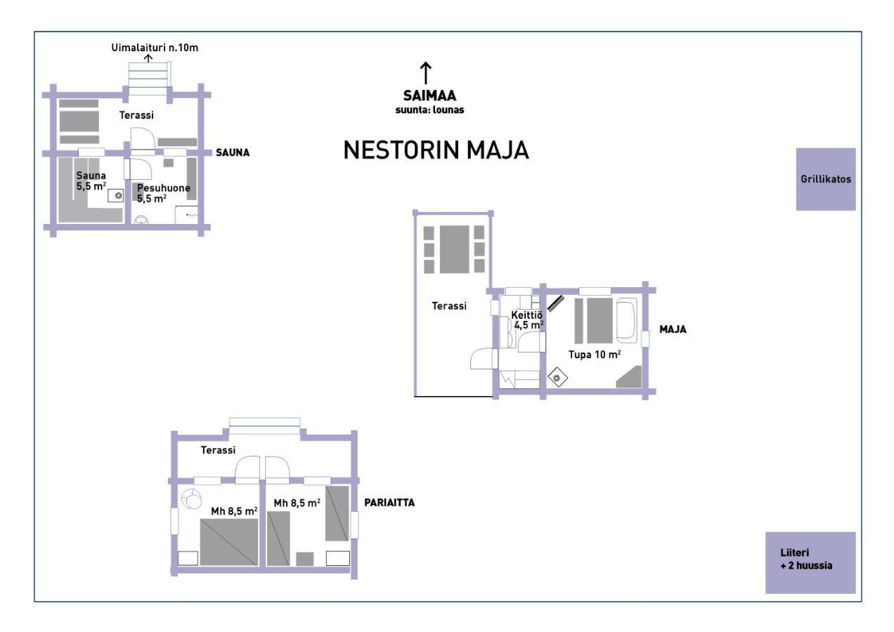 Nestorin Maja Villa Puumala Esterno foto